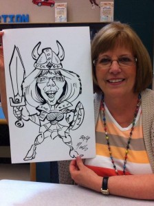 School Teacher as Female " Thor "