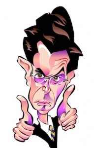 Stephen Colbert Caricature