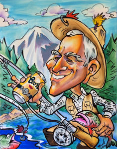 Retirement Caricature