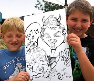 Brothers Caricature