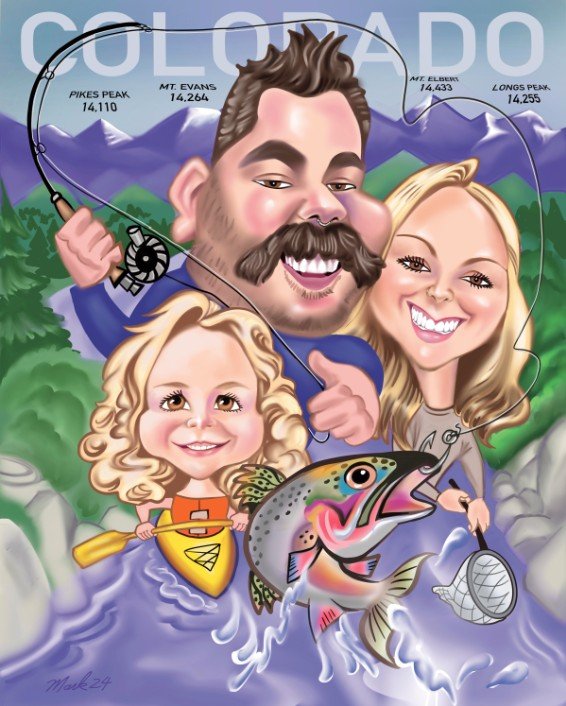 Custom Caricature from Photo